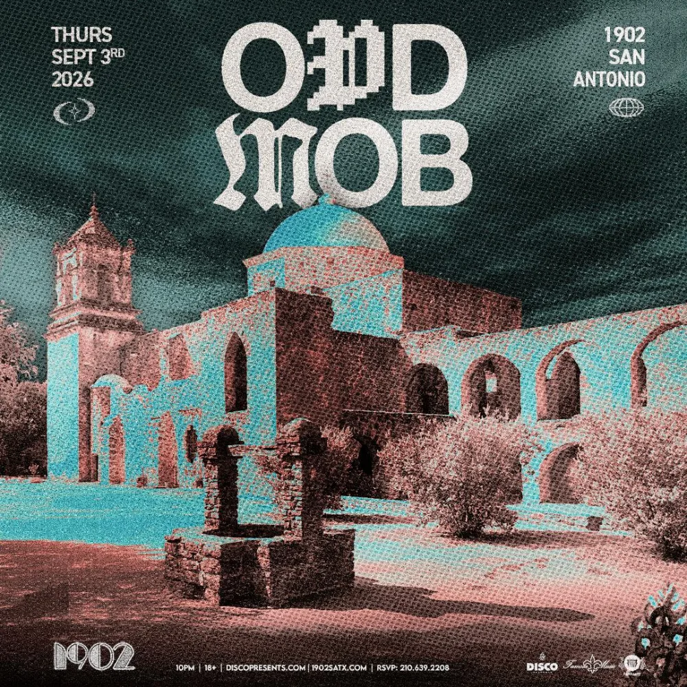 Odd Mob — event flyer