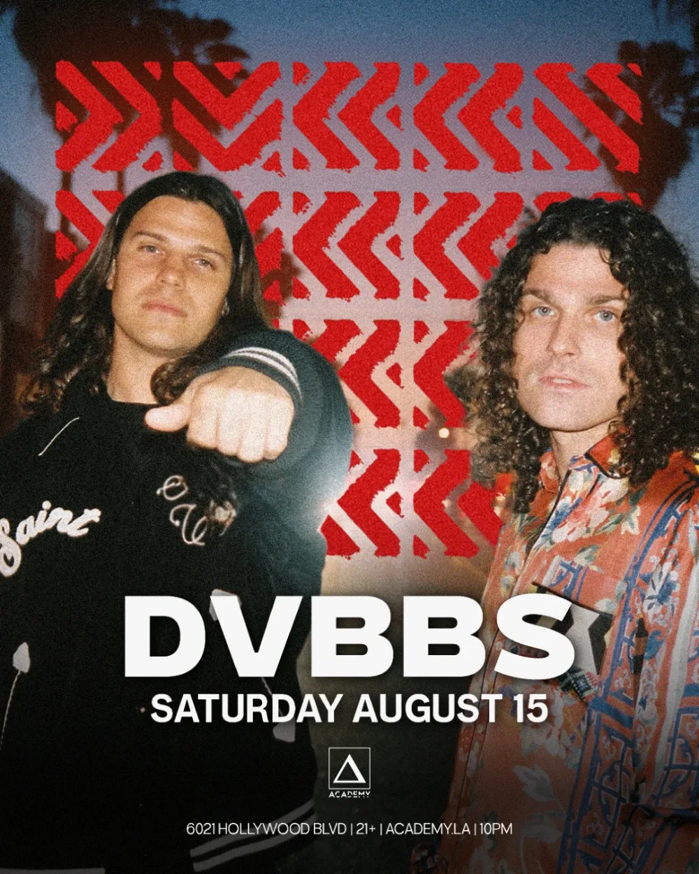 DVBBS — event flyer