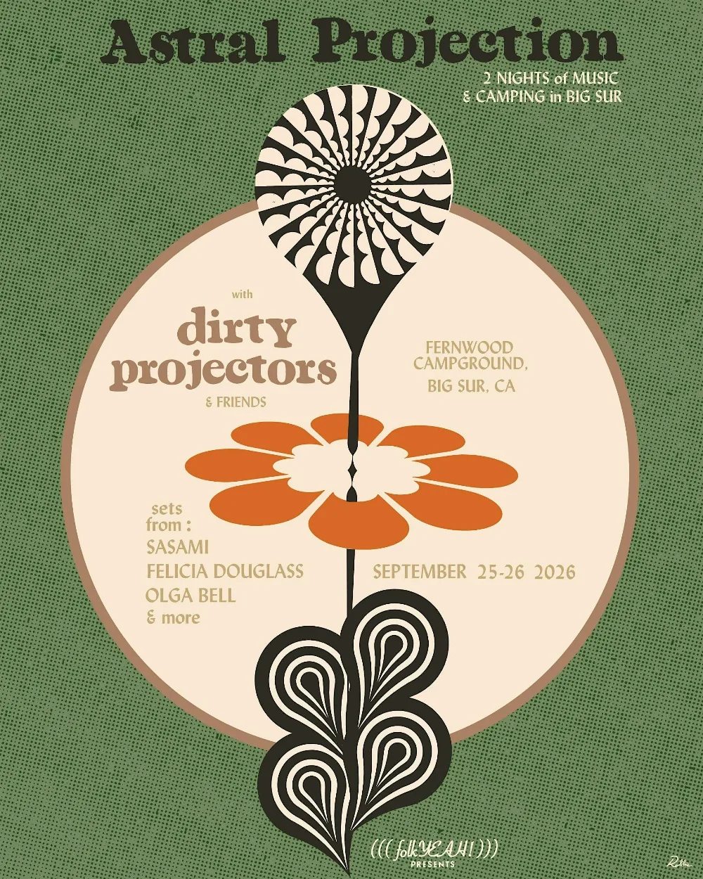 Astral Projection — event flyer