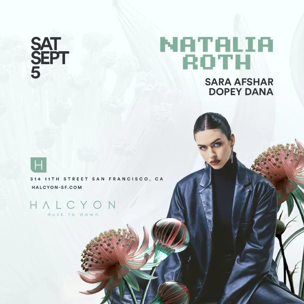 Natalia Roth — event flyer