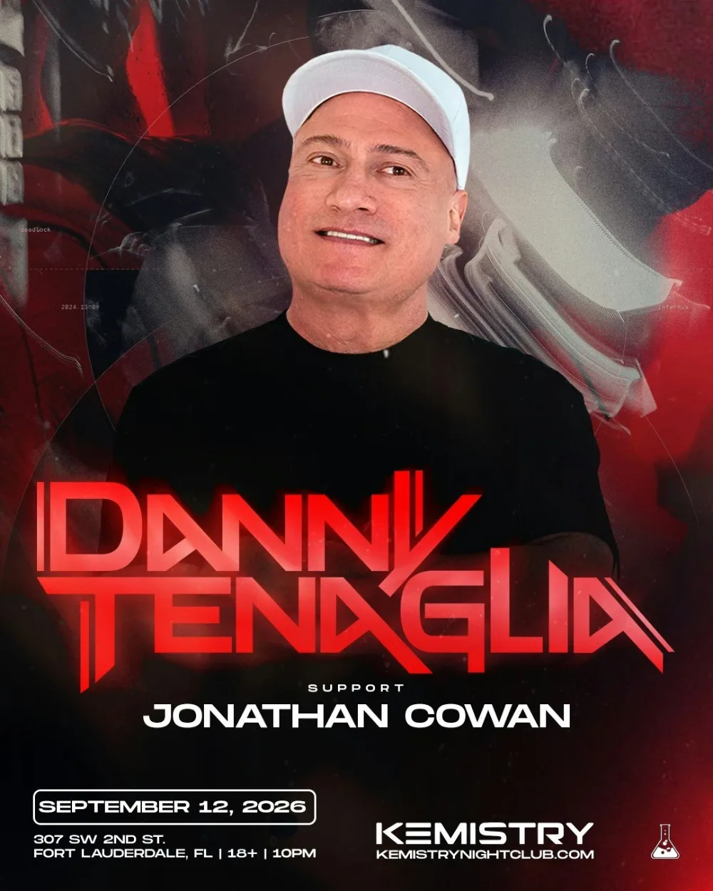 Danny Tenaglia — event flyer