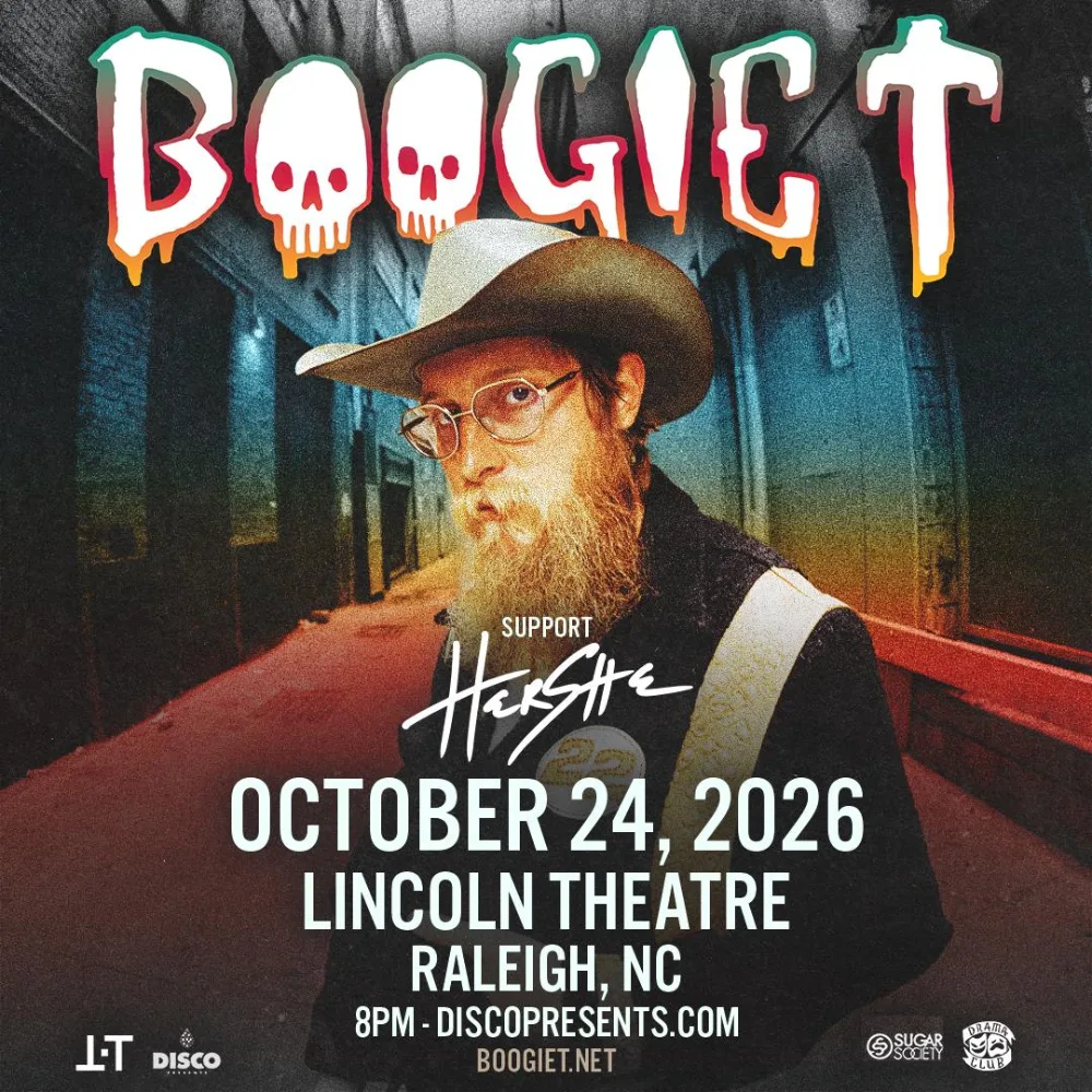 Boogie T, HerShe — event flyer