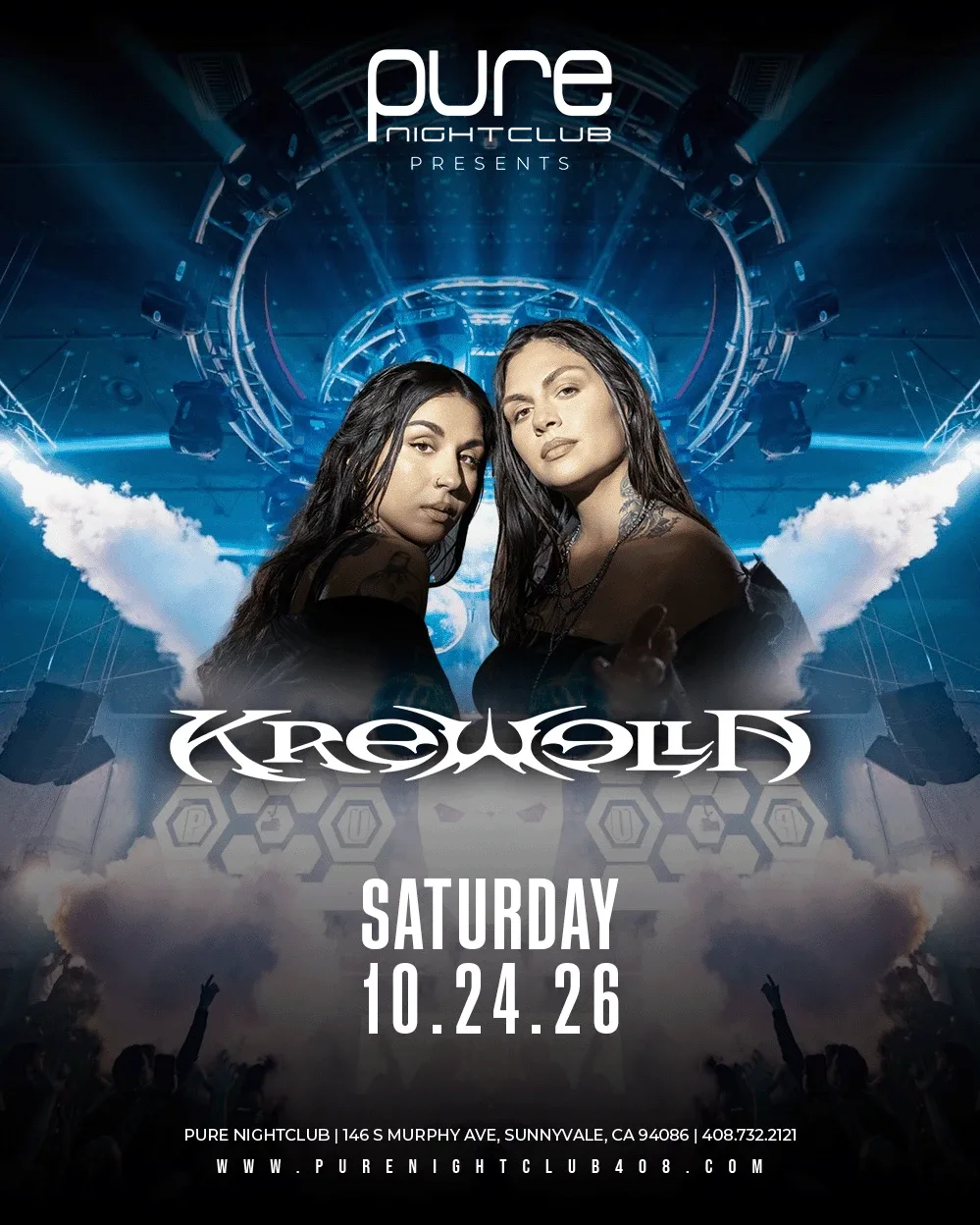 Krewella — event flyer