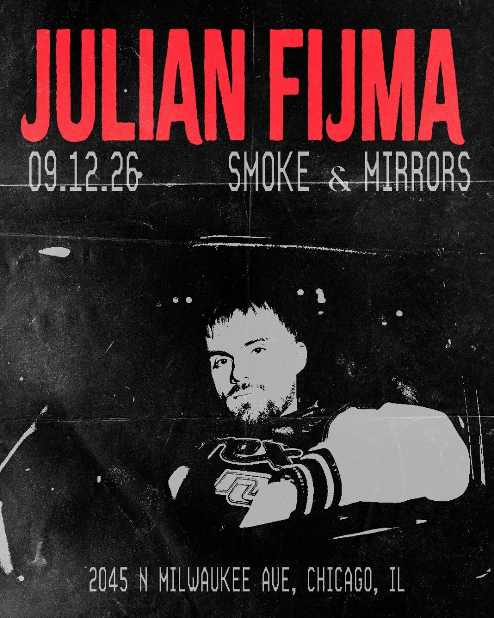 Julian Fijma — event flyer