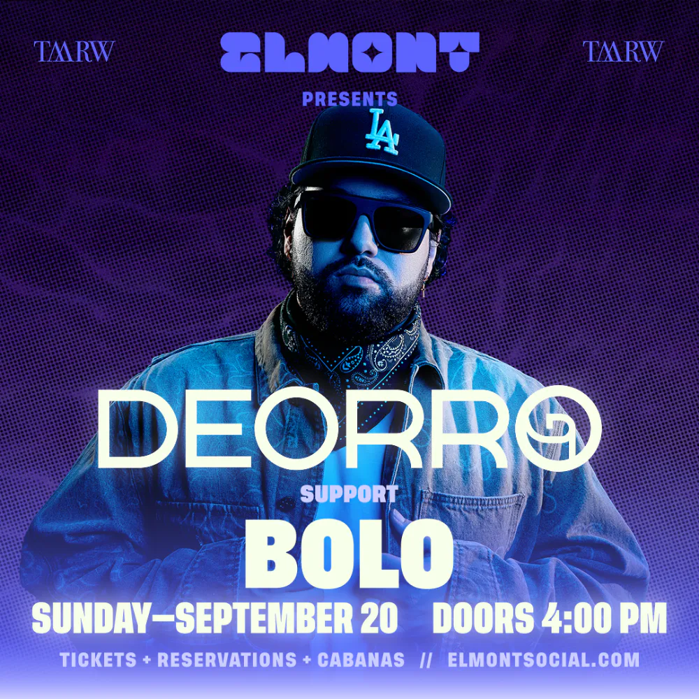 Deorro — event flyer