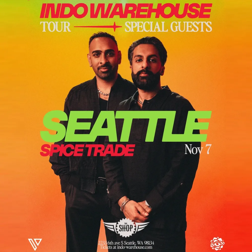 Indo Warehouse — event flyer