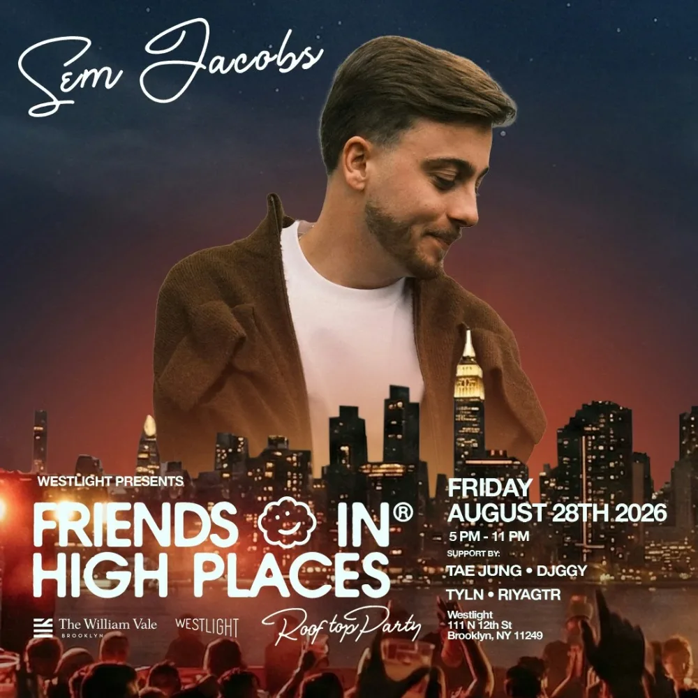 Sem Jacobs — event flyer