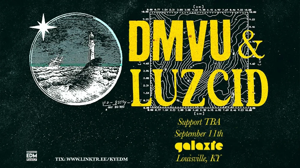 DMVU, LUZCID — event flyer