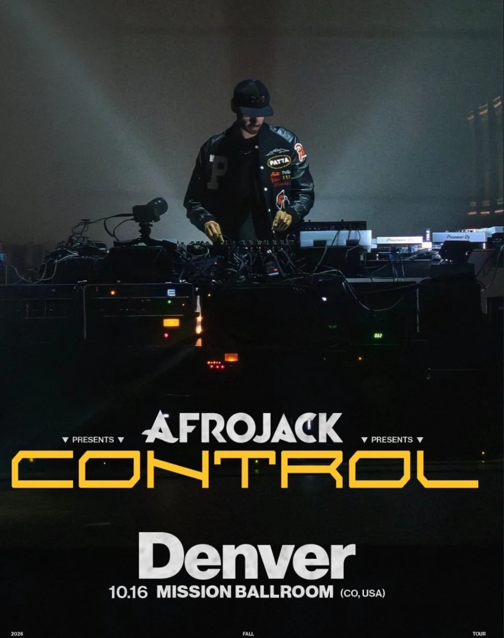 AFROJACK — event flyer