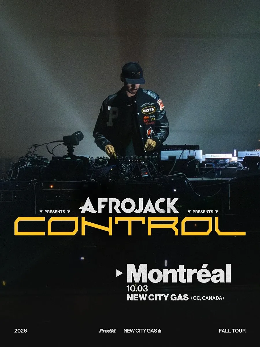 AFROJACK — event flyer