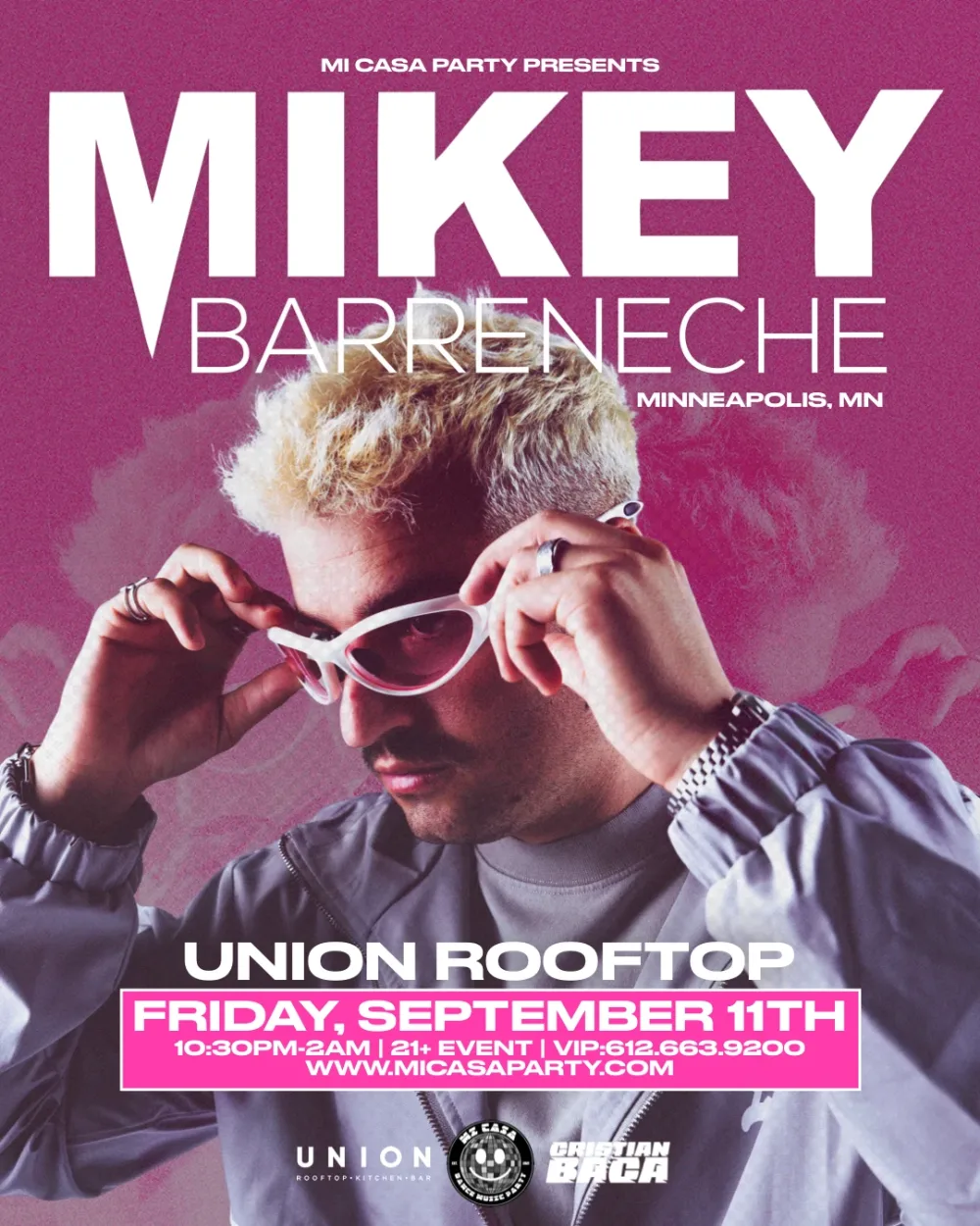 Mi Casa Party Presents — event flyer