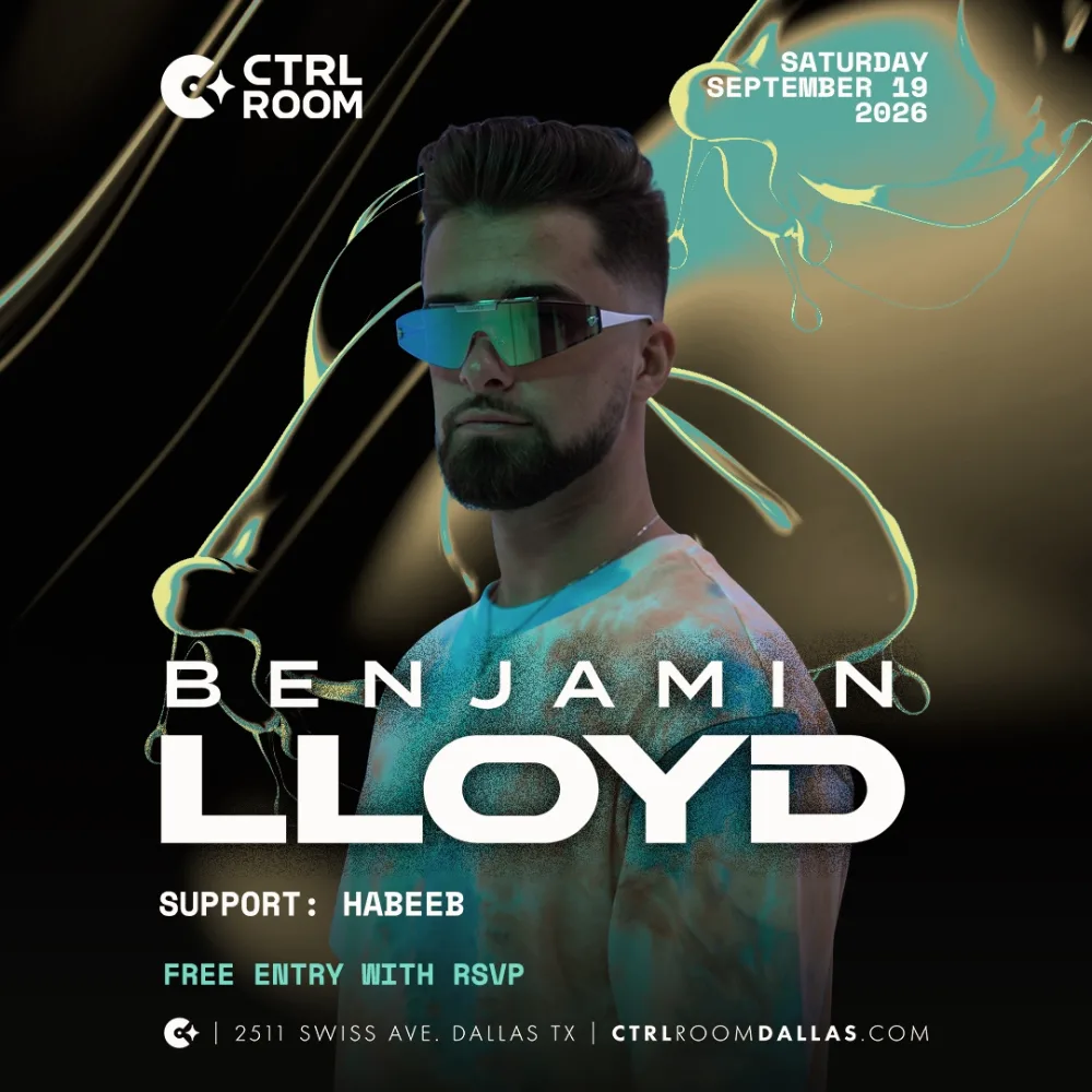 Benjamin Lloyd — event flyer