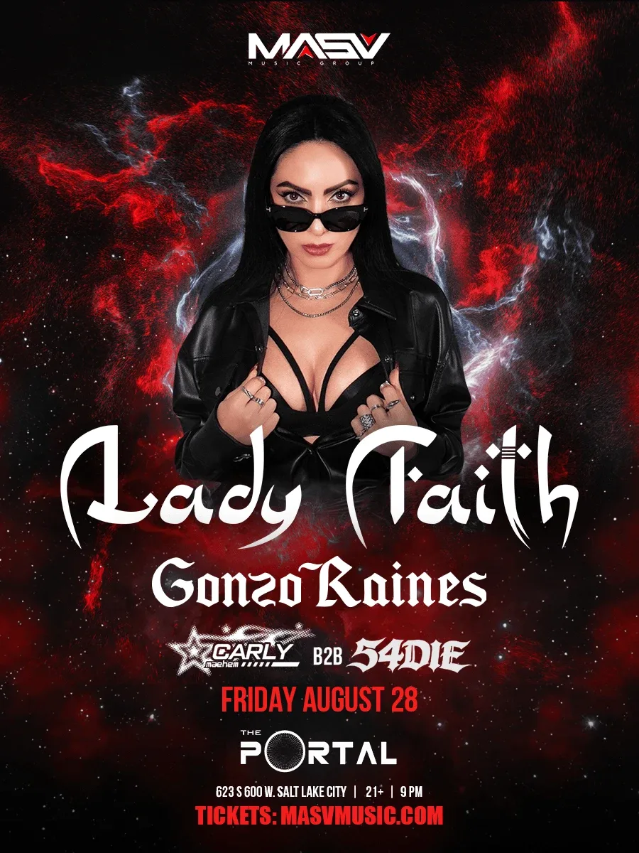 Lady Faith — event flyer