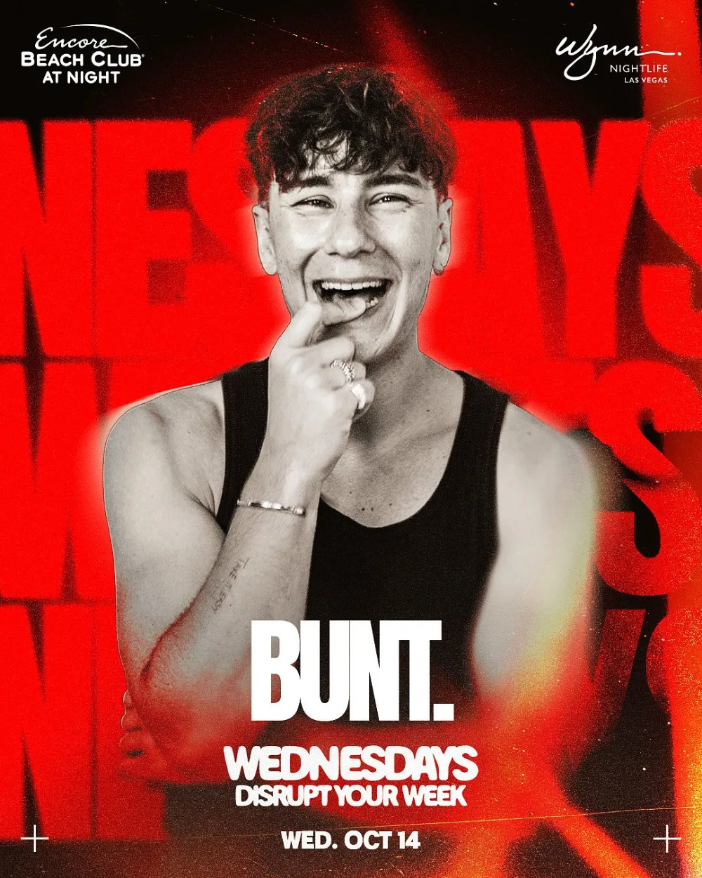 BUNT. — event flyer
