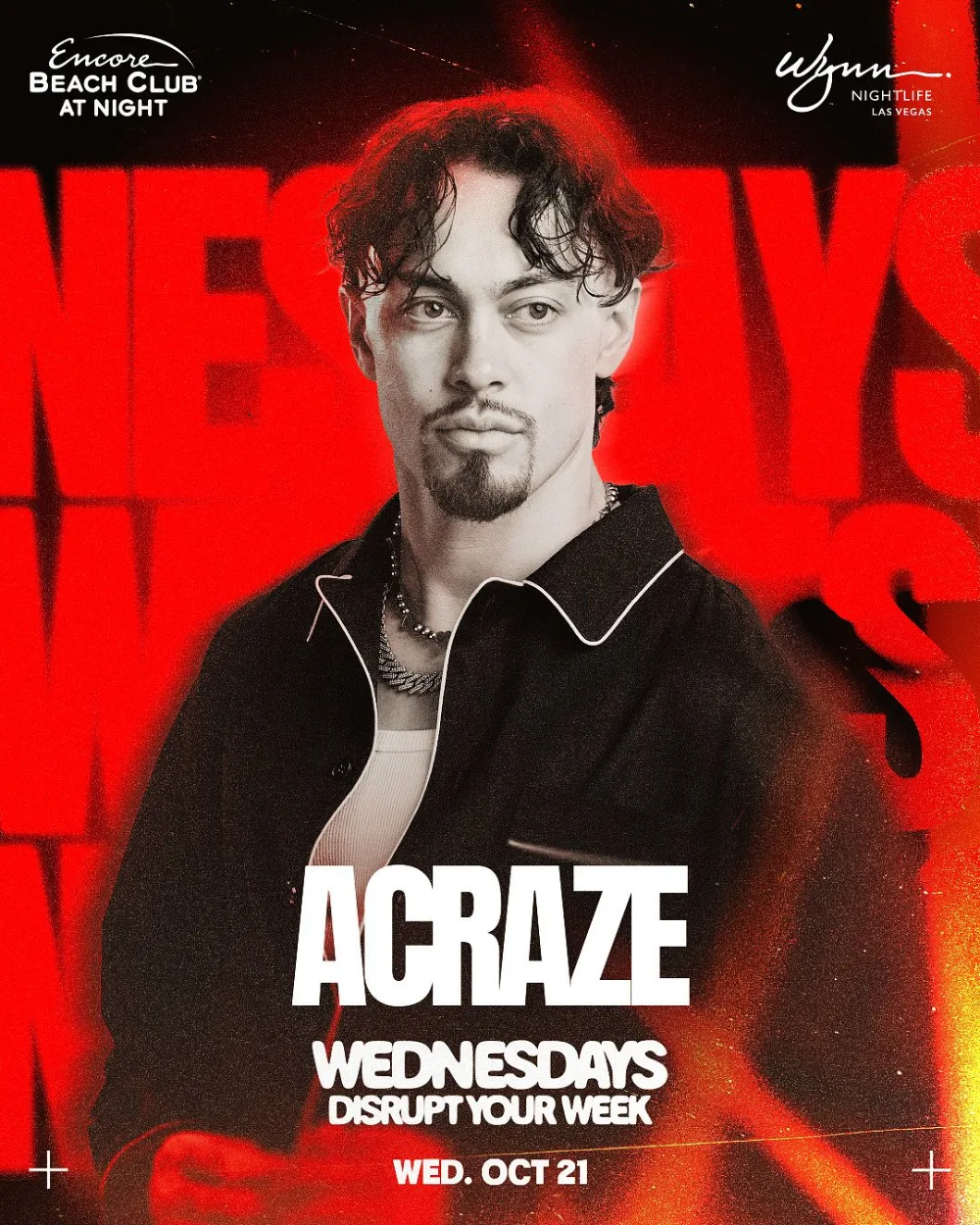 ACRAZE — event flyer