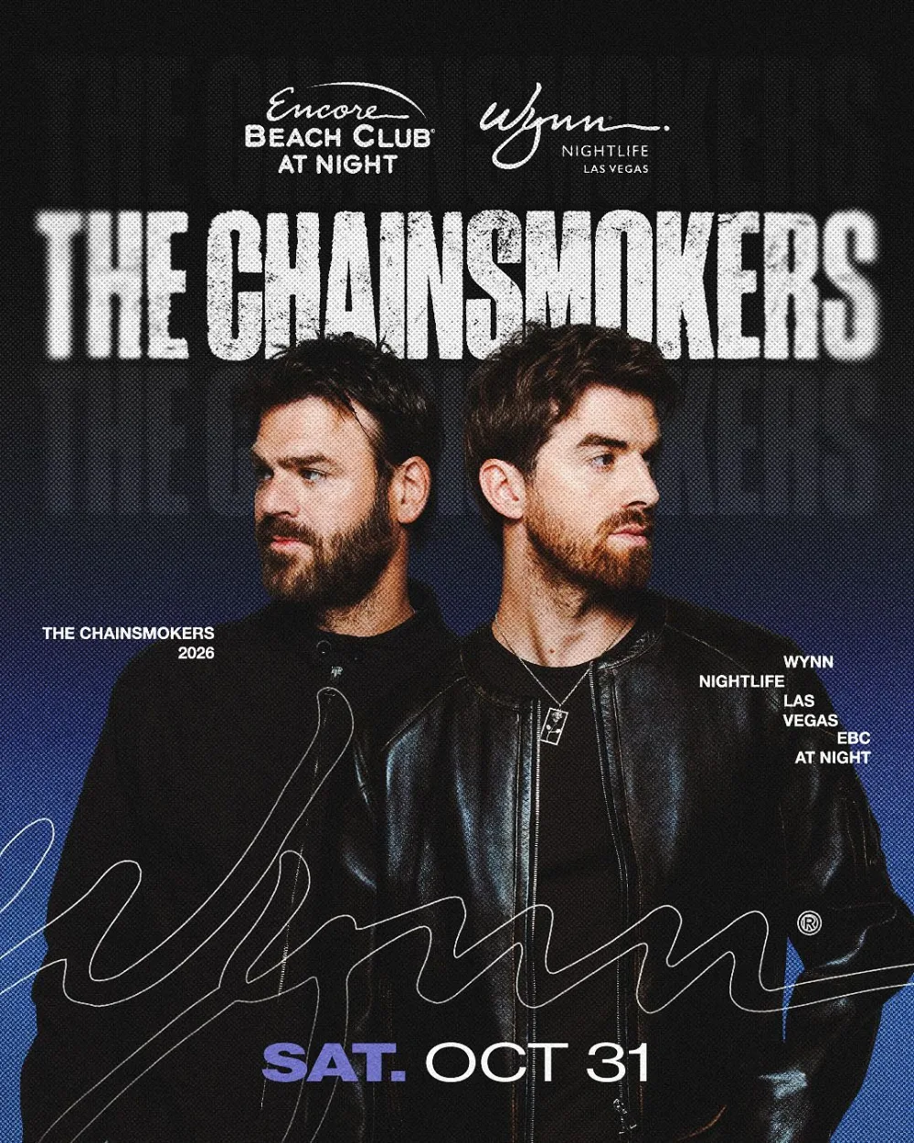 The Chainsmokers — event flyer