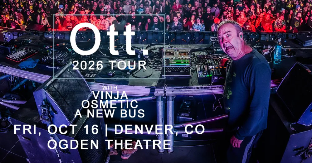 Ott, Vinja, Osmetic, A New Bus — event flyer