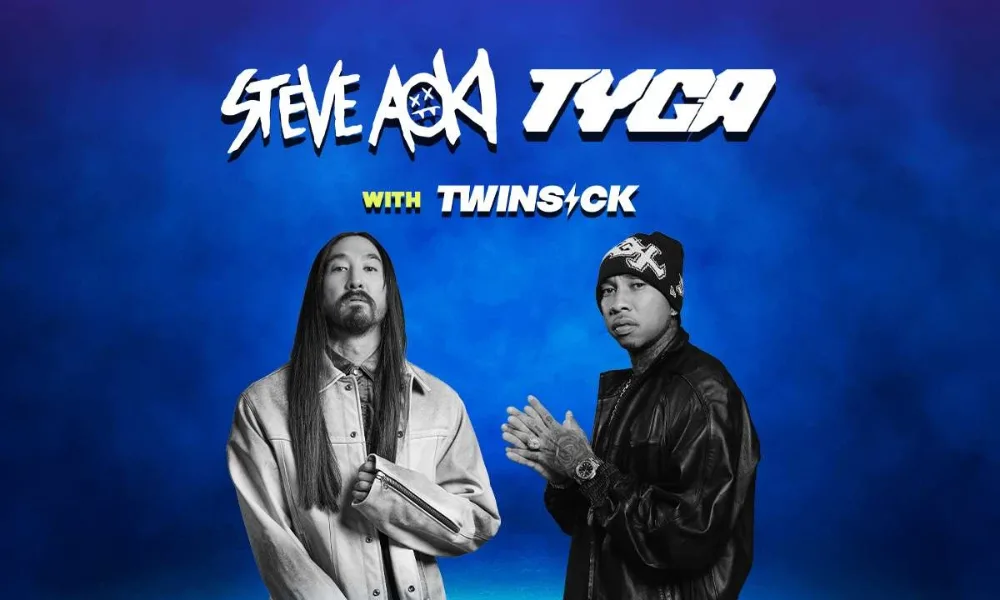 Steve Aoki, Tyga, TWINSICK — event flyer