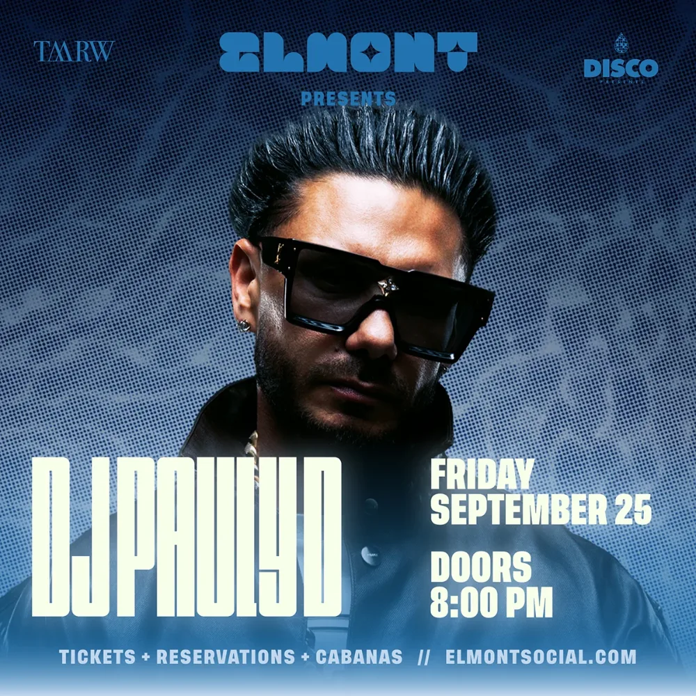 DJ Pauly D — event flyer