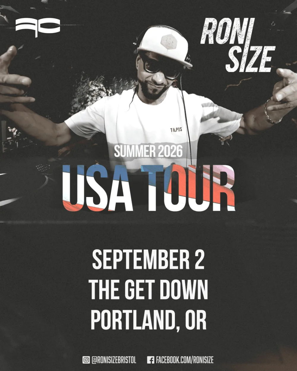 Roni Size — event flyer