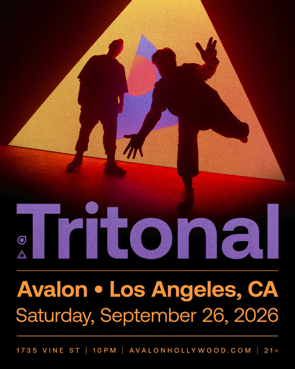 Tritonal — event flyer