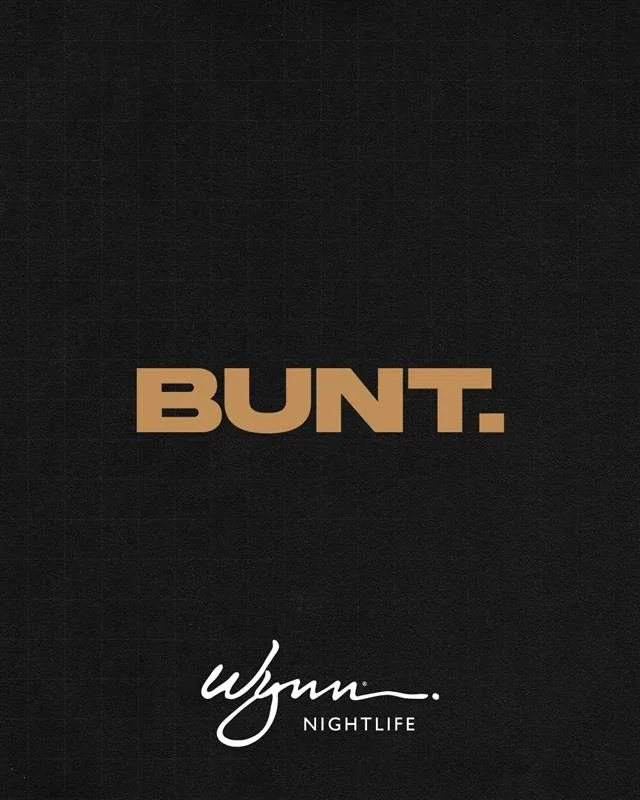 BUNT. — event flyer