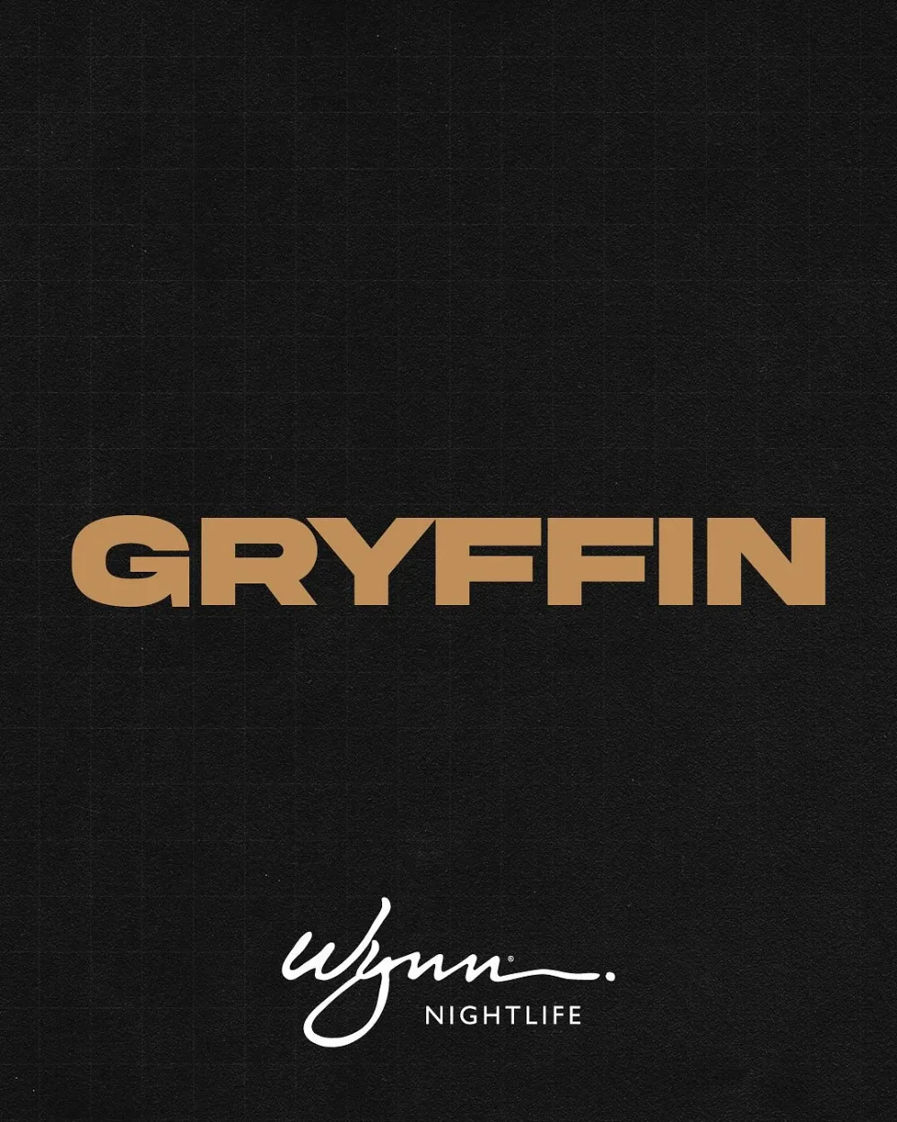 Gryffin — event flyer