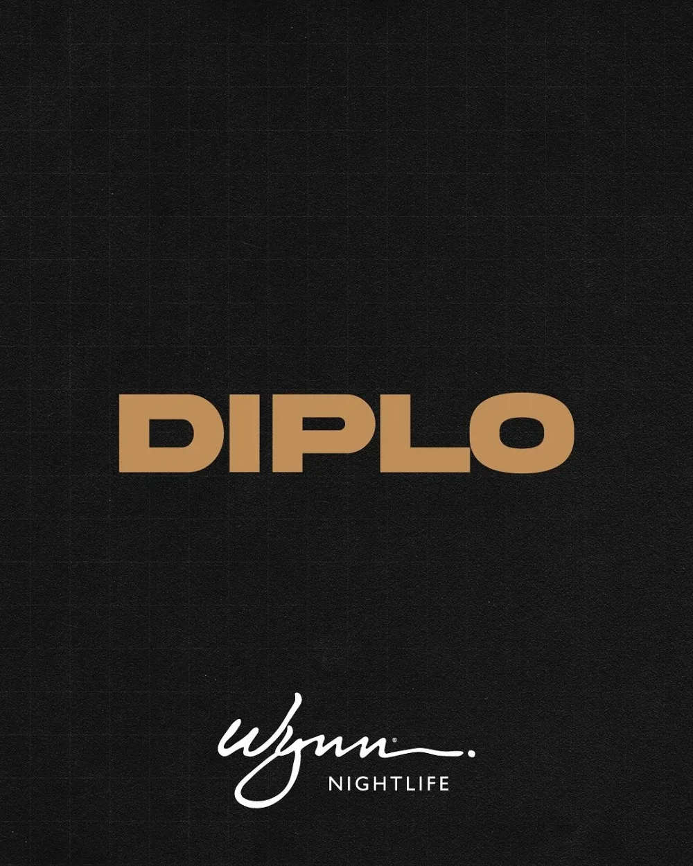 Diplo — event flyer