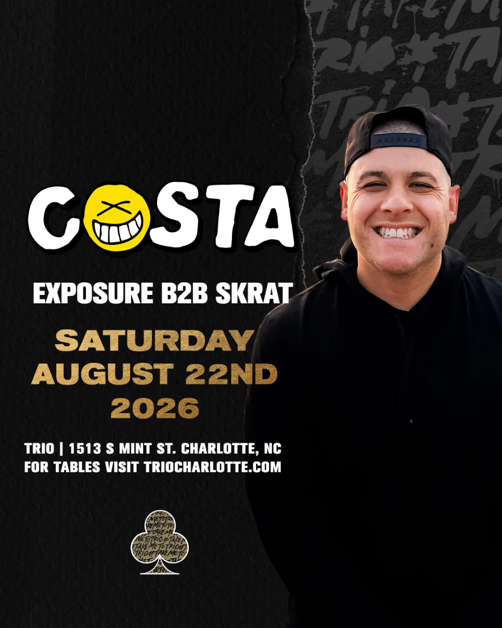 Costa (Boston), EXPOSURE, Skrat — event flyer