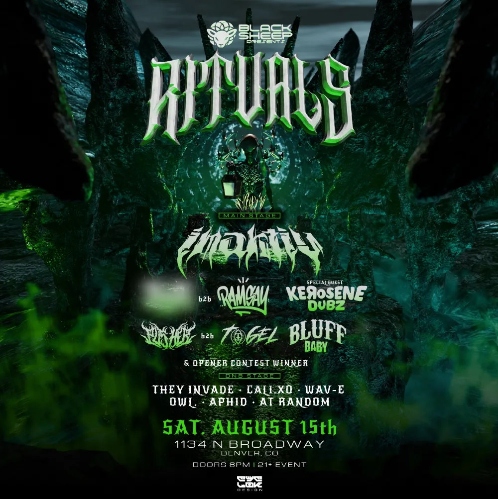 Black Sheep Presents- Rituals — event flyer
