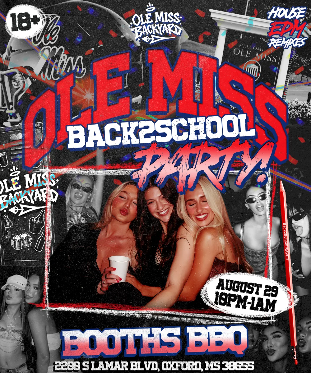 Ole Miss Back to School — event flyer
