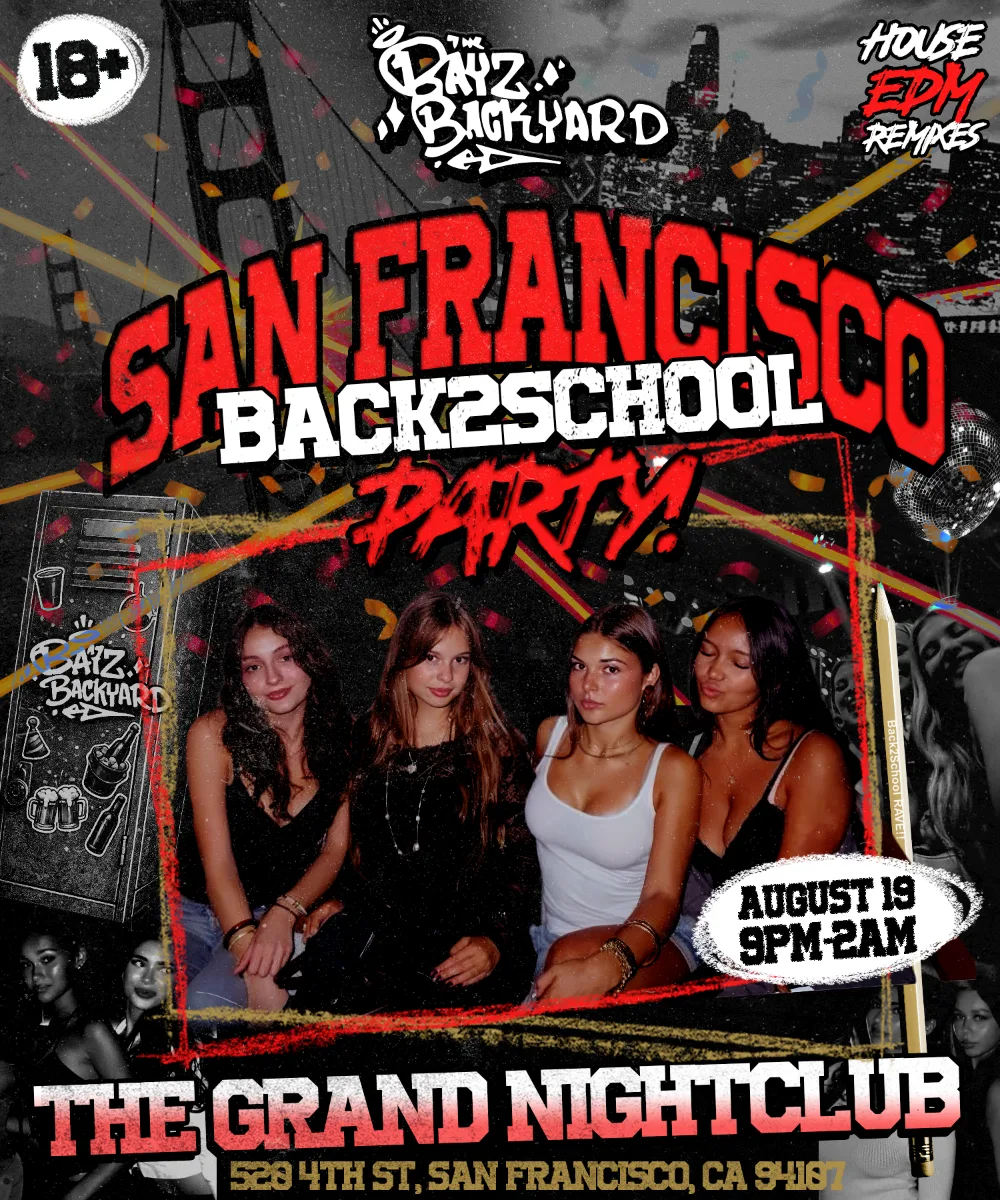 San Francisco Back to School — event flyer
