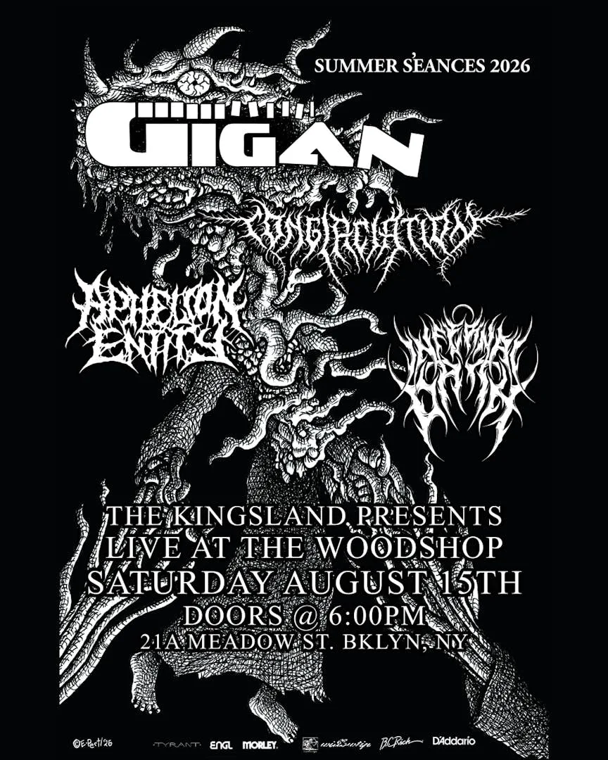 Gigan — event flyer
