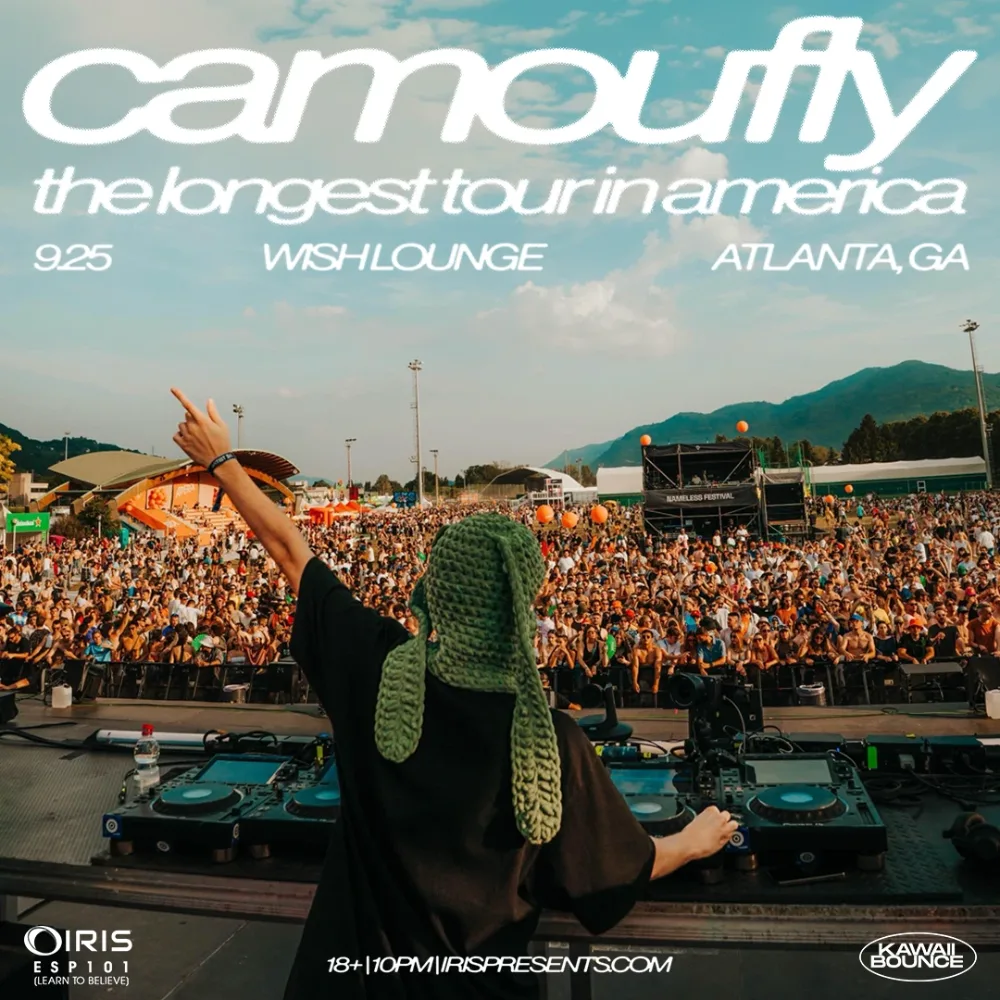 camoufly — event flyer