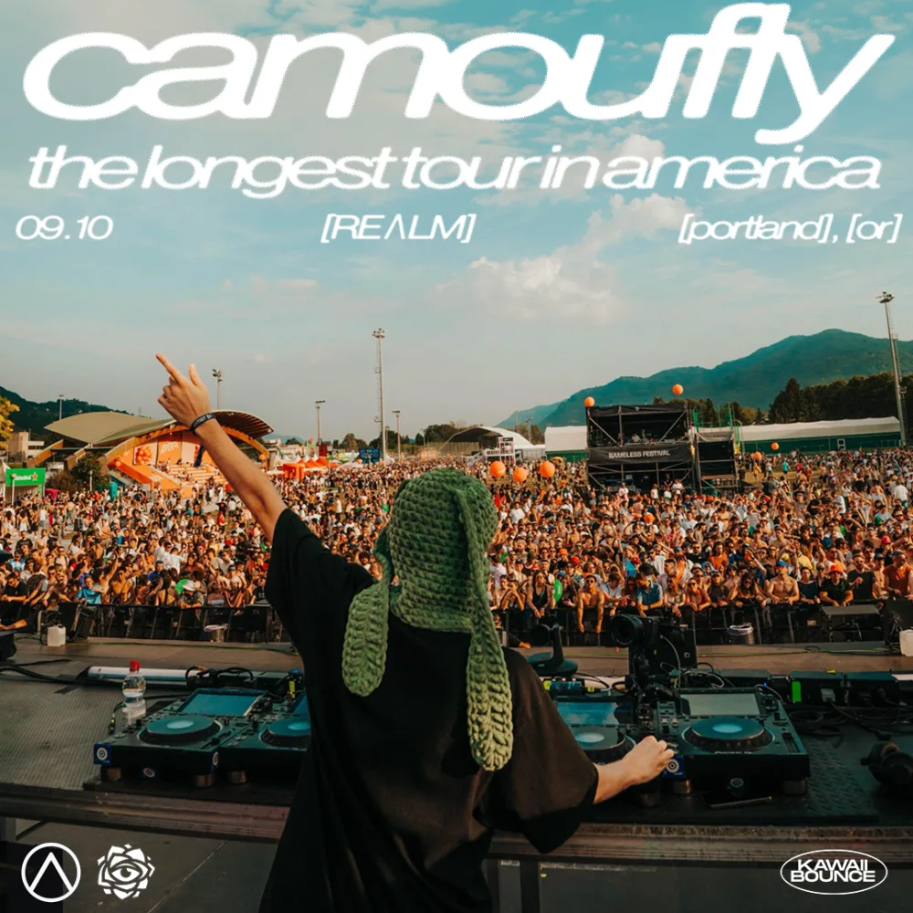 camoufly — event flyer