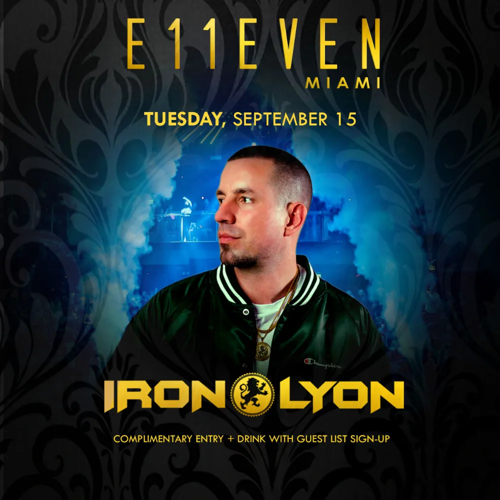 Iron Lyon — event flyer