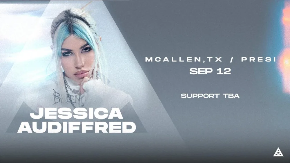 Jessica Audiffred — event flyer