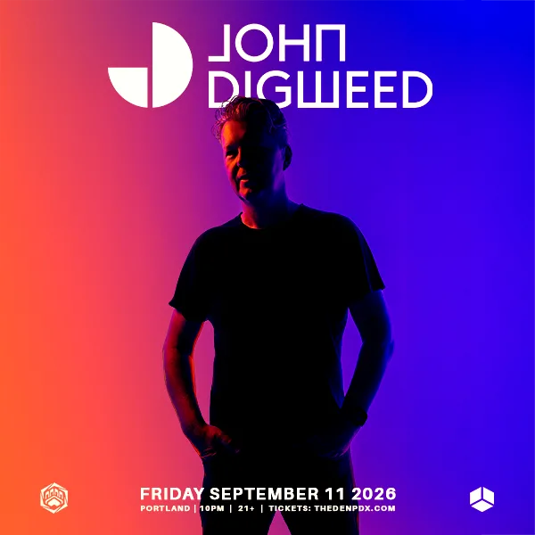 John Digweed — event flyer