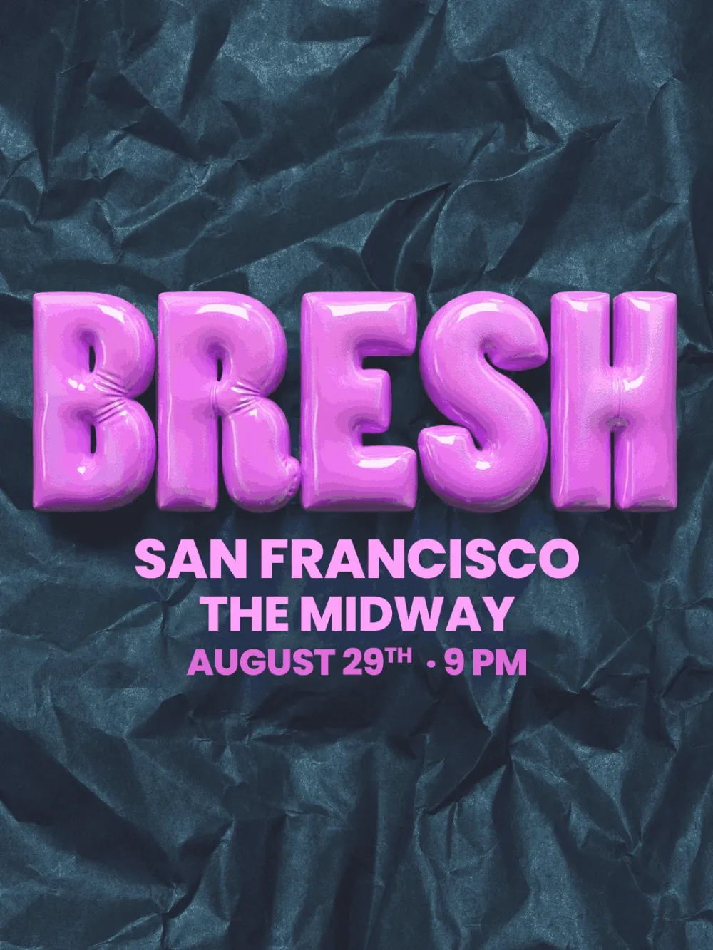 BRESH — event flyer