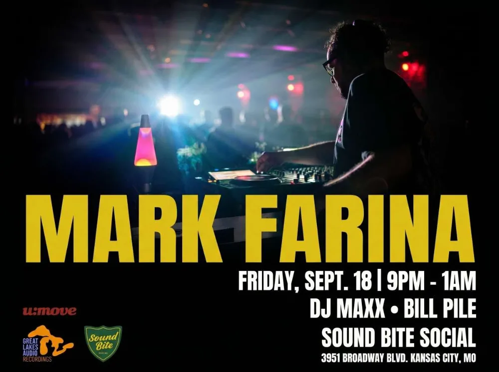 Mark Farina — event flyer