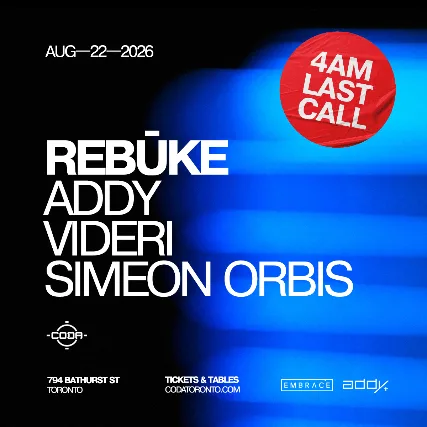 Rebūke — event flyer