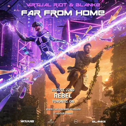 Far from Home — event flyer