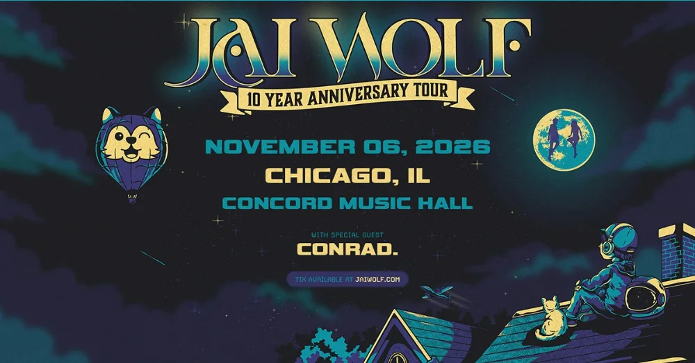 10 Year Anniversary Tour — event flyer