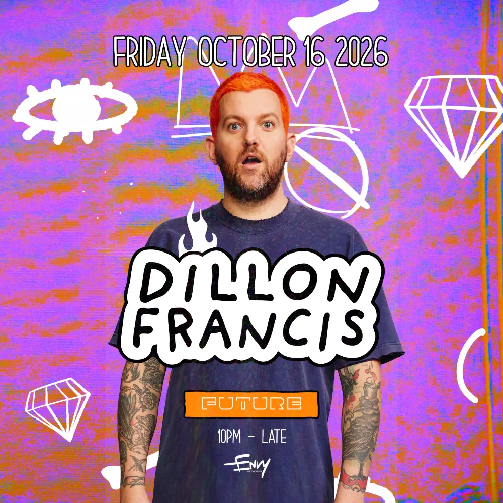 DILLON FRANCIS Inside Future — event flyer