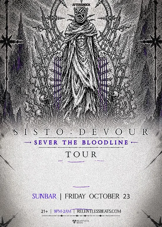 SISTO (DEVOUR Set) — event flyer