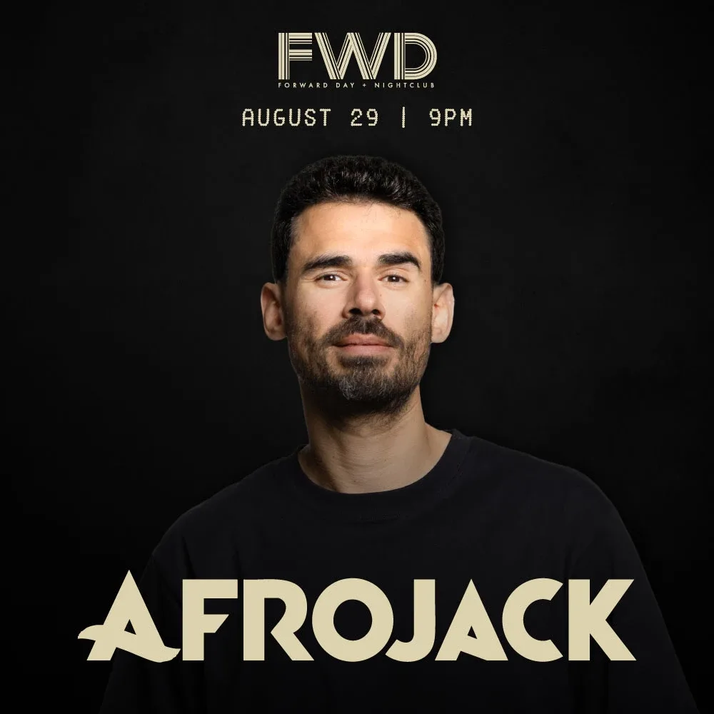 AFROJACK — event flyer