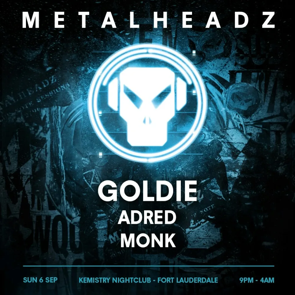 Metalheadz — event flyer