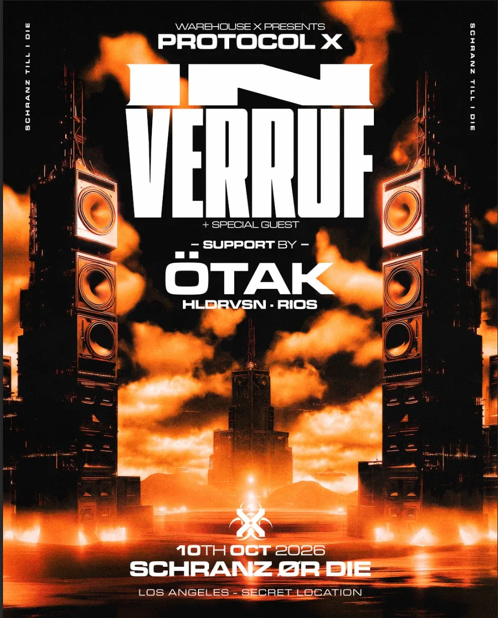 Protocol X Presents — event flyer