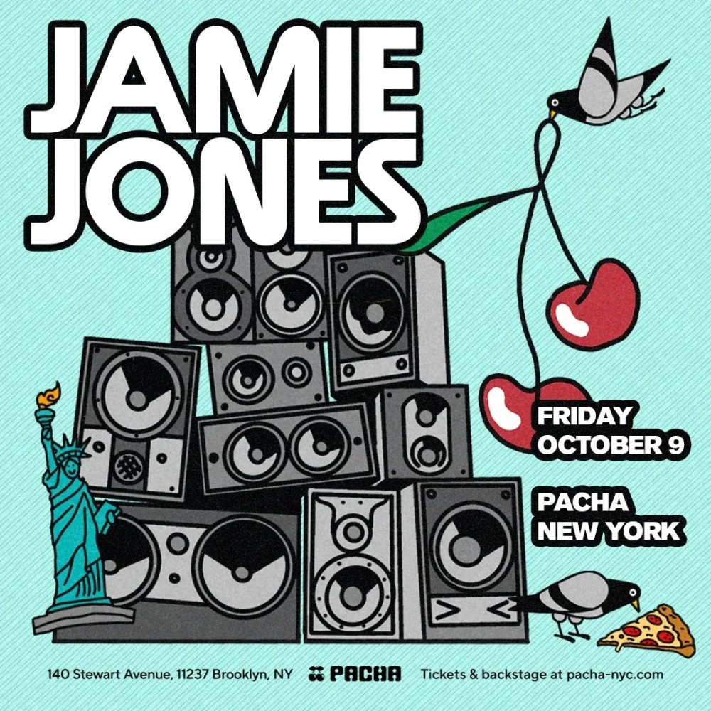 Jamie Jones — event flyer