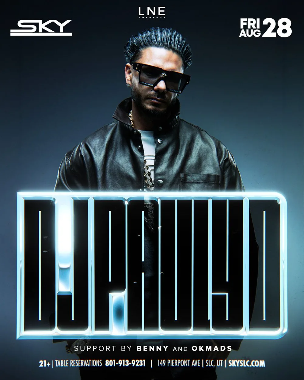 DJ Pauly D — event flyer